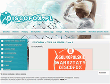 Tablet Screenshot of discofox.pl